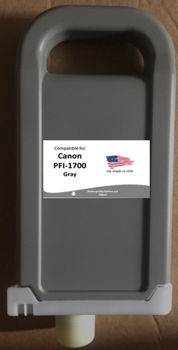 Non-OEM Replacement Cartridge for Canon Photo Gray PFI-1700PGY