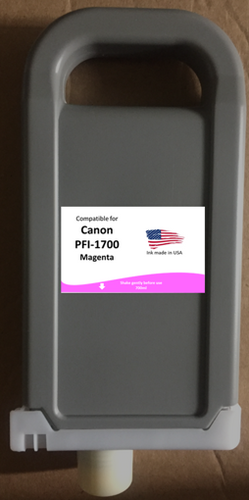 Non-OEM Replacement Cartridge for Canon Magenta PFI-1700M