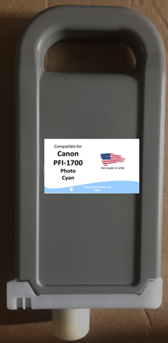 Non-OEM Replacement Cartridge for Canon Photo Cyan PFI-1700PC