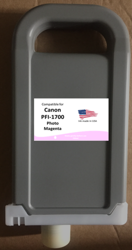 Non-OEM Replacement Cartridge for Canon Photo Magenta PFI-1700PM