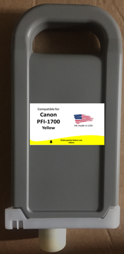 Non-OEM Replacement Cartridge for Canon Yellow PFI-1700Y