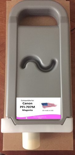 Non-OEM Replacement Cartridge for Canon Magenta PFI-707M