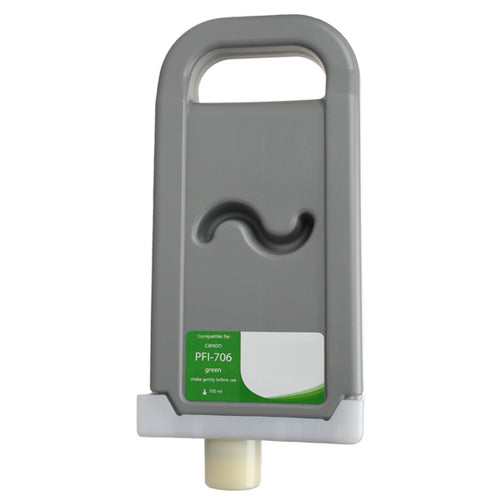 Non-OEM Replacement Cartridge for Canon Lucia Green  PFI-706G