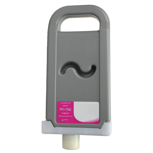 Non-OEM Replacement Cartridge for Canon Lucia Magenta PFI-706M
