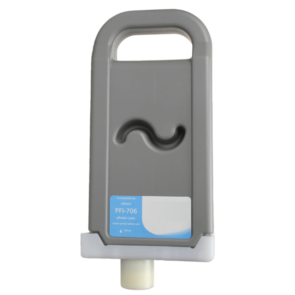 Non-OEM Replacement Cartridge for Canon Lucia EX Photo Cyan PFI-706PC