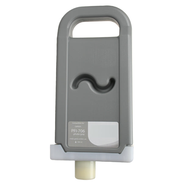 Non-OEM Replacement Cartridge for Canon Lucia Photo Gray  PFI-706PGY