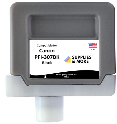 Non-OEM Canon replacement for PFI-307MBK Matte  Black imagePROGRAF iPF830/840/850