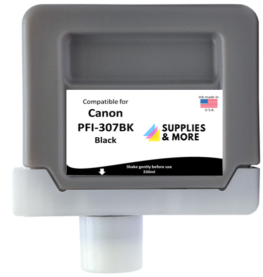 Non-OEM Canon replacement for PFI-307MBK Matte  Black imagePROGRAF iPF830/840/850